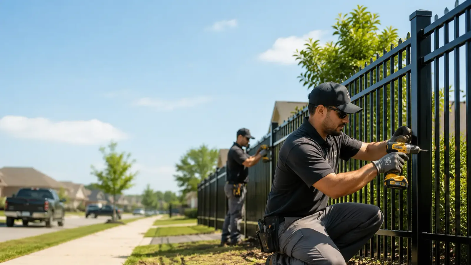 Metal Fence Installation in La Crosse, IN
